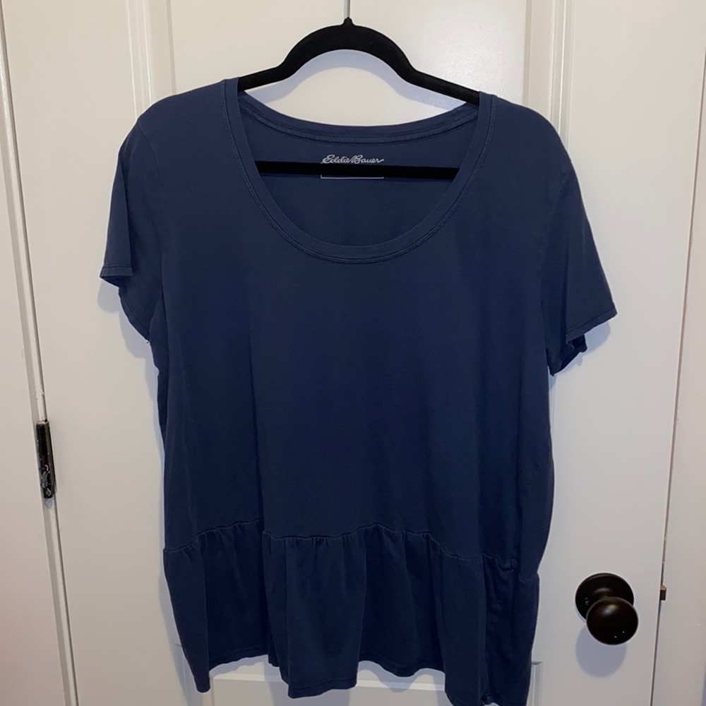 Eddie Bauer Peplum Tee
